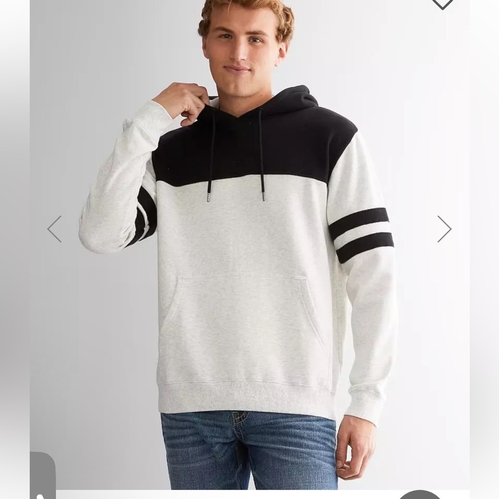 RVCA Bad News Hooded Sweatshirt Size M